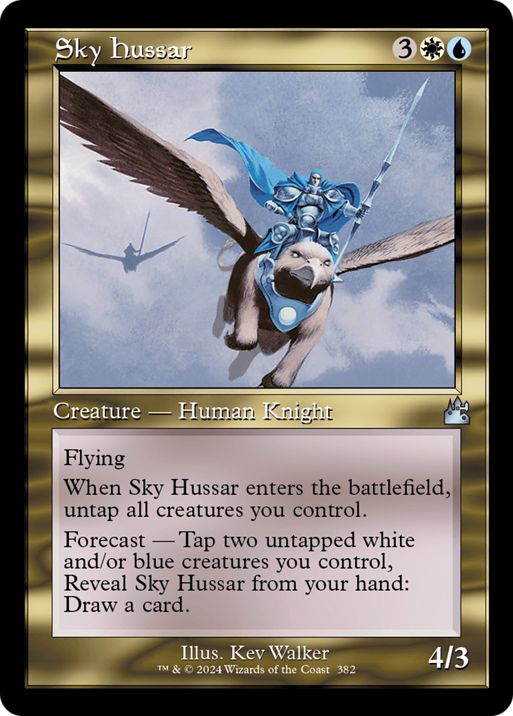 Sky Hussar (Retro Frame) [Ravnica Remastered] | The CG Realm