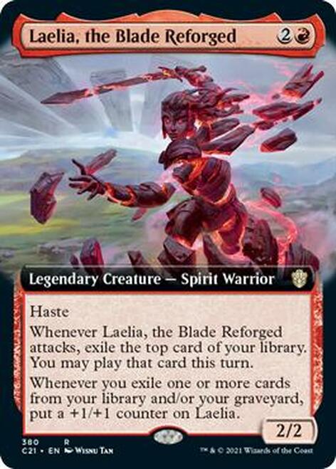 Laelia, the Blade Reforged (Extended Art) [Commander 2021] | The CG Realm
