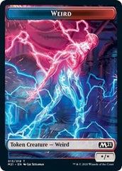 Weird // Zombie Double-Sided Token [Core Set 2021 Tokens] | The CG Realm