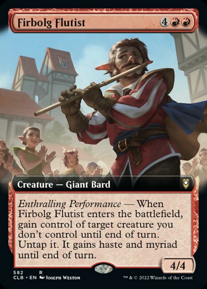 Firbolg Flutist (Extended Art) [Commander Legends: Battle for Baldur's Gate] | The CG Realm