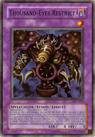 Thousand-Eyes Restrict [DL1-001] Super Rare | The CG Realm