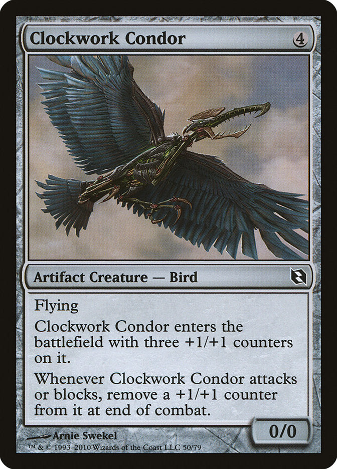 Clockwork Condor [Duel Decks: Elspeth vs. Tezzeret] | The CG Realm