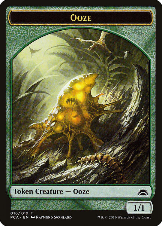 Plant // Ooze Double-sided Token (PCA-18 // 16) - Planechase Anthology Tokens