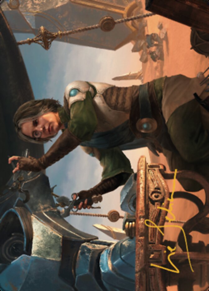 Tocasia, Dig Site Mentor Art Card (Gold-Stamped Signature) [The Brothers' War Art Series] | The CG Realm