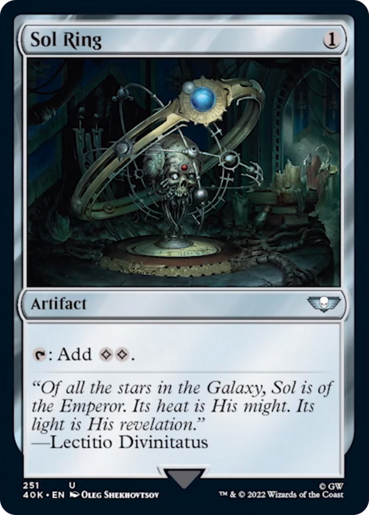 Sol Ring (251) [Warhammer 40,000] | The CG Realm