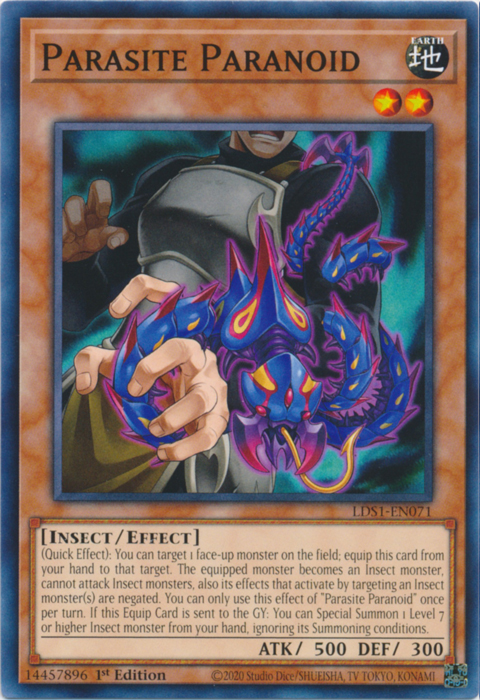 Parasite Paranoid [LDS1-EN071] Common | The CG Realm