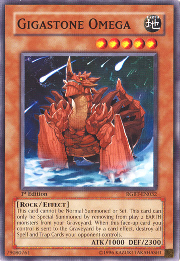 Gigastone Omega [RGBT-EN032] Common | The CG Realm