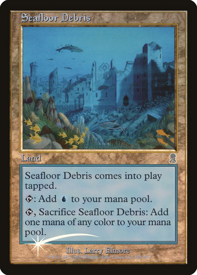 Seafloor Debris (Misprinted) [Odyssey] | The CG Realm