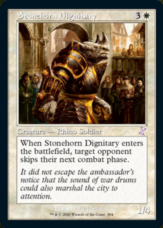 Stonehorn Dignitary (Timeshifted) [Time Spiral Remastered] | The CG Realm