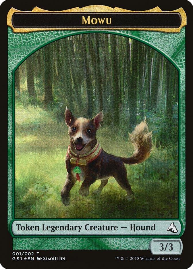 Mowu Token (GS1-001) - Global Series Jiang Yanggu & Mu Yanling Foil
