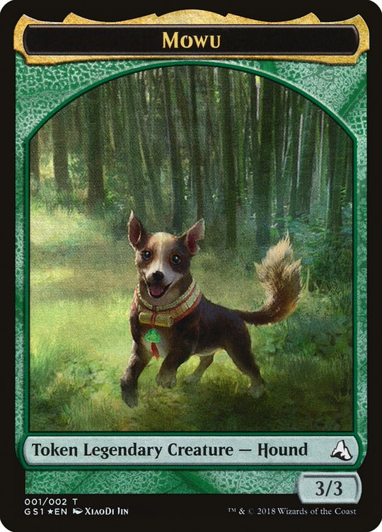 Mowu Token (GS1-001) - Global Series Jiang Yanggu & Mu Yanling Foil