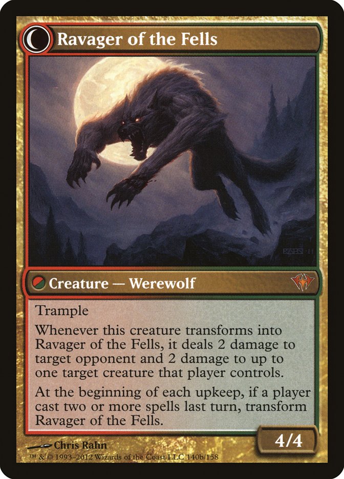 Huntmaster of the Fells (DKA-140) - Dark Ascension: (Double Faced Transform)