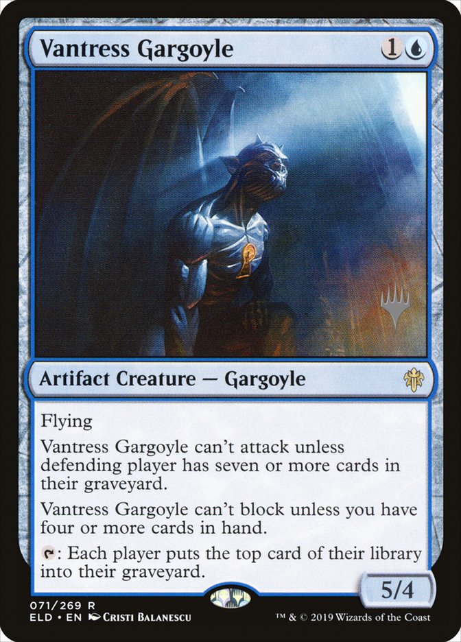 Vantress Gargoyle (Promo Pack) [Throne of Eldraine Promos] | The CG Realm