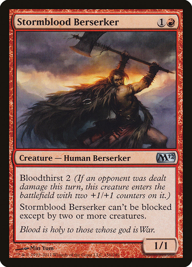 Stormblood Berserker [Magic 2012] | The CG Realm