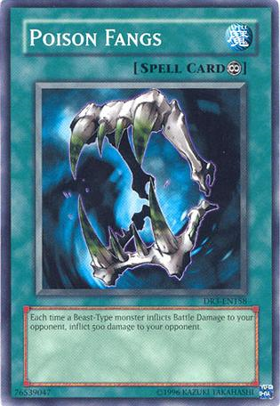 Poison Fangs [DR3-EN158] Common | The CG Realm