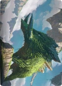Yasharn, Implacable Earth Art Card [Zendikar Rising Art Series] | The CG Realm