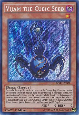 Vijam the Cubic Seed [MVP1-ENS32] Secret Rare | The CG Realm