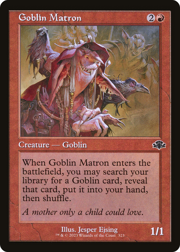 Goblin Matron (Retro) [Dominaria Remastered] | The CG Realm