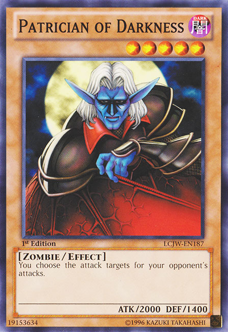 Patrician of Darkness [LCJW-EN187] Common | The CG Realm