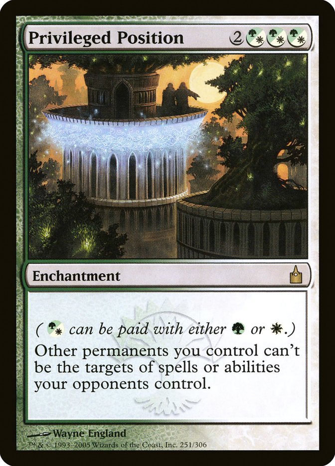 Privileged Position [Ravnica: City of Guilds] | The CG Realm