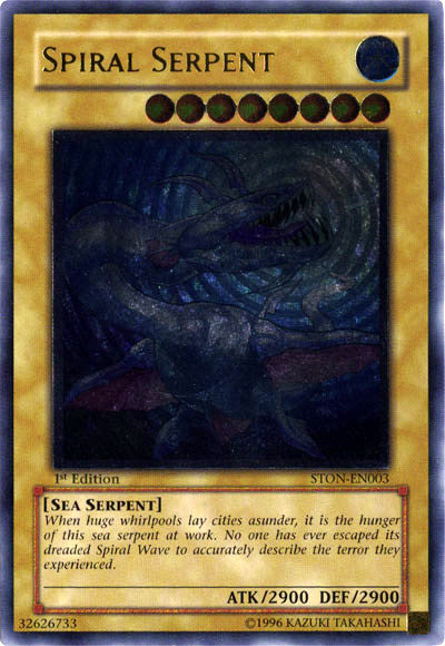 Spiral Serpent [STON-EN003] Ultimate Rare | The CG Realm