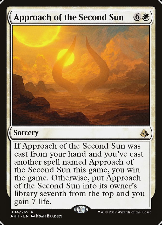 Approach of the Second Sun [Amonkhet] | The CG Realm