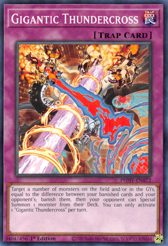 Gigantic Thundercross [PHHY-EN072] Common | The CG Realm
