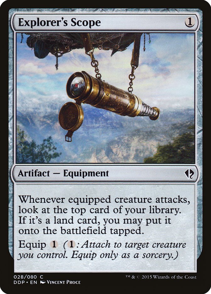 Explorer's Scope [Duel Decks: Zendikar vs. Eldrazi] | The CG Realm