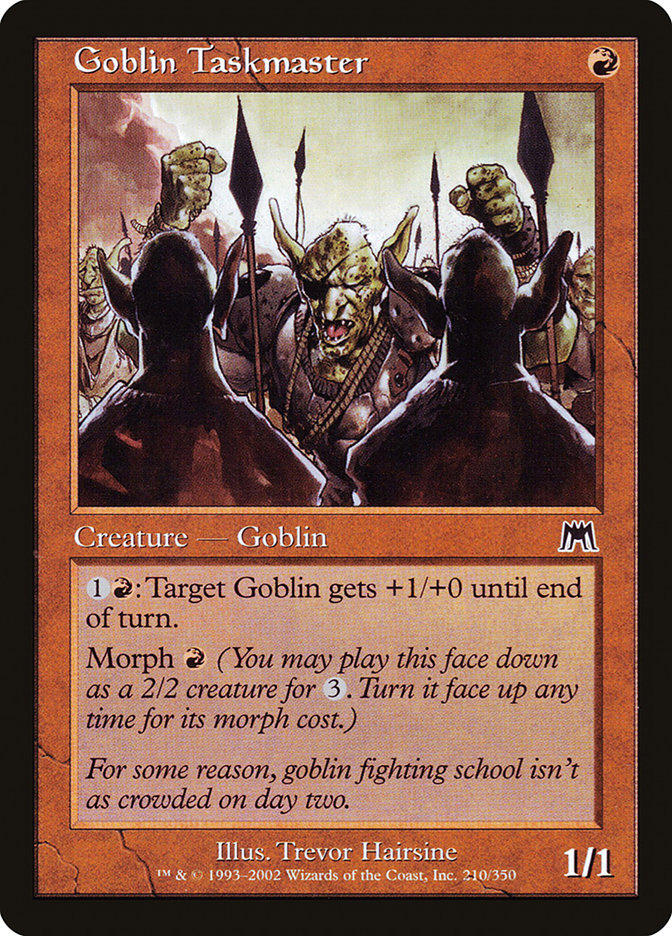 Goblin Taskmaster [Onslaught] | The CG Realm