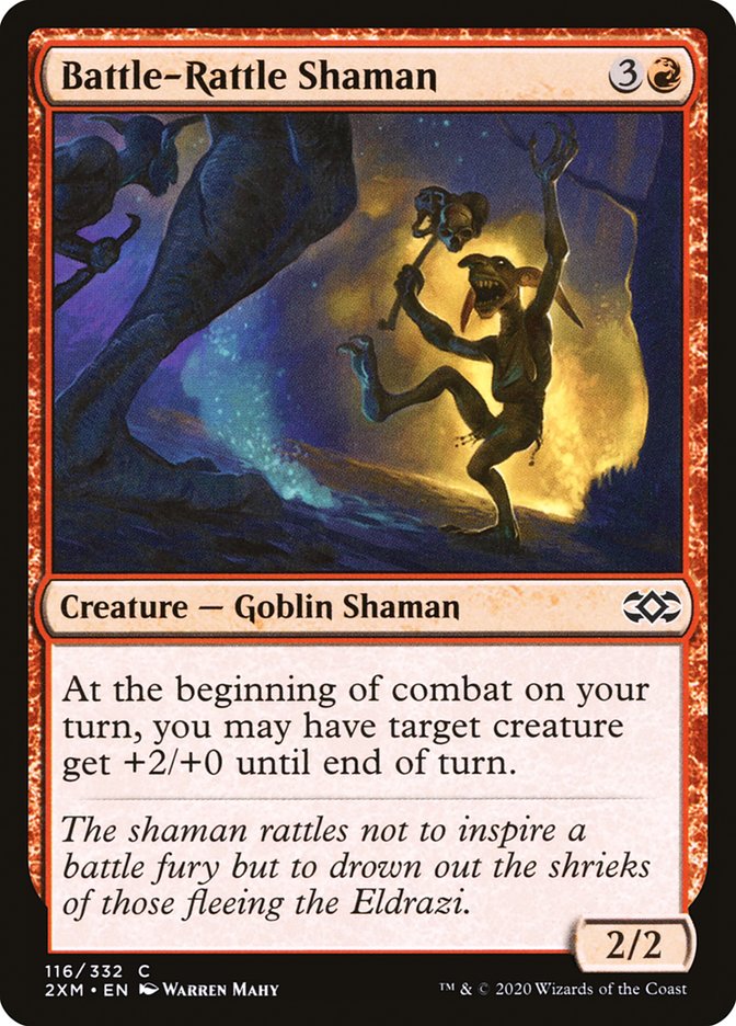 Battle-Rattle Shaman [Double Masters] | The CG Realm