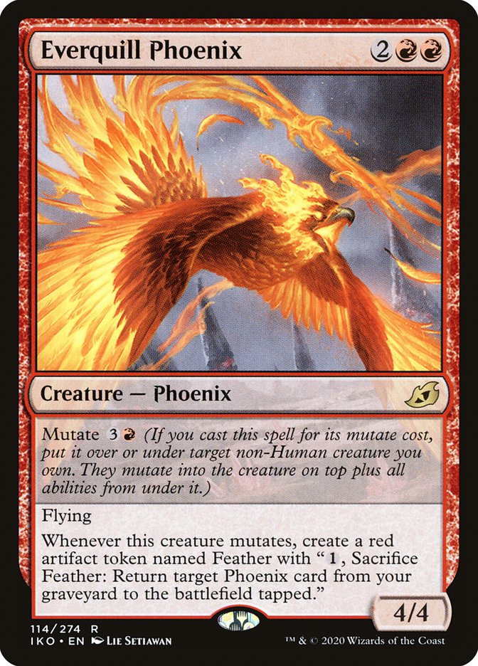 Everquill Phoenix [Ikoria: Lair of Behemoths] | The CG Realm