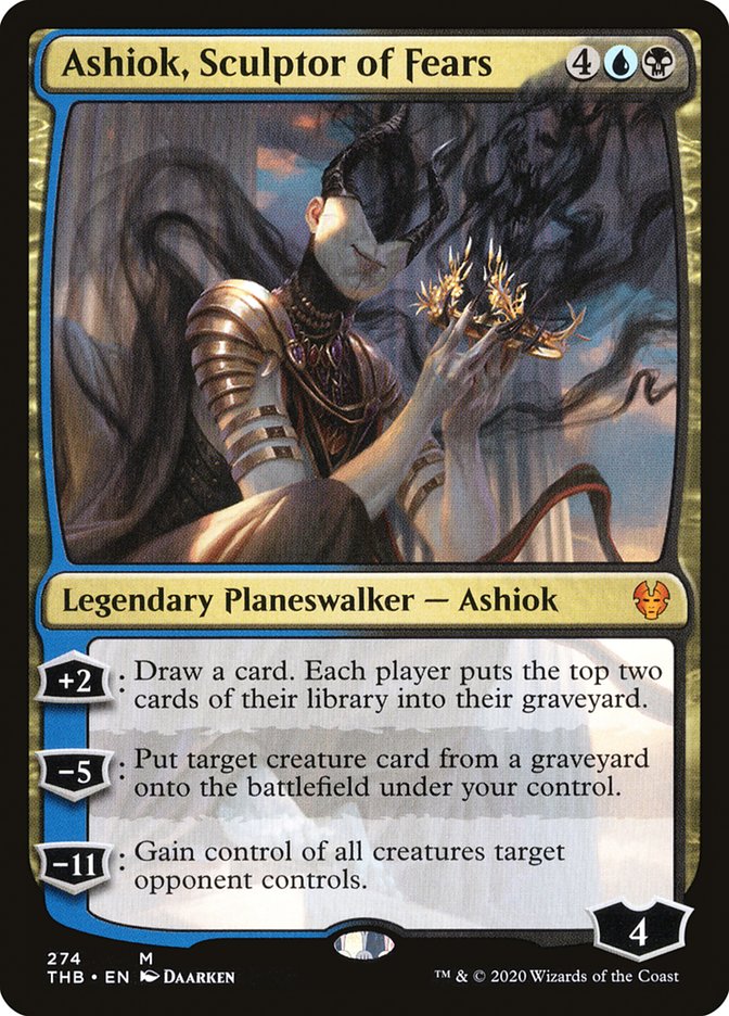 Ashiok, Sculptor of Fears [Theros Beyond Death] | The CG Realm