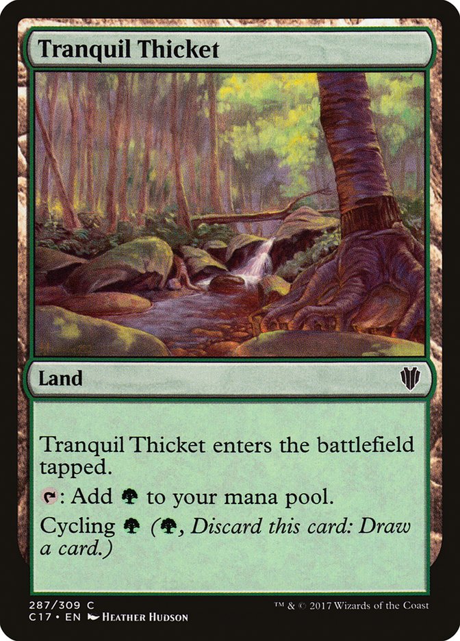 Tranquil Thicket [Commander 2017] | The CG Realm