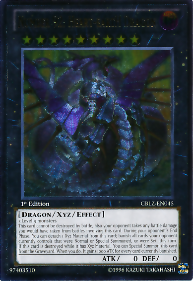 Number 92: Heart-eartH Dragon [CBLZ-EN045] Ultimate Rare | The CG Realm