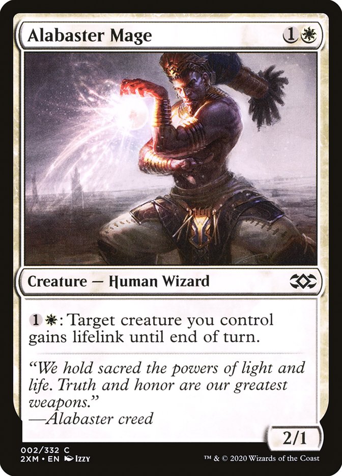 Alabaster Mage [Double Masters] | The CG Realm