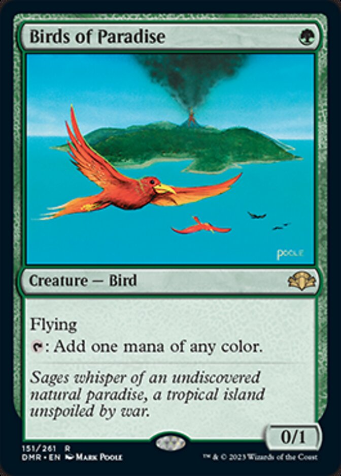 Birds of Paradise [Dominaria Remastered] | The CG Realm