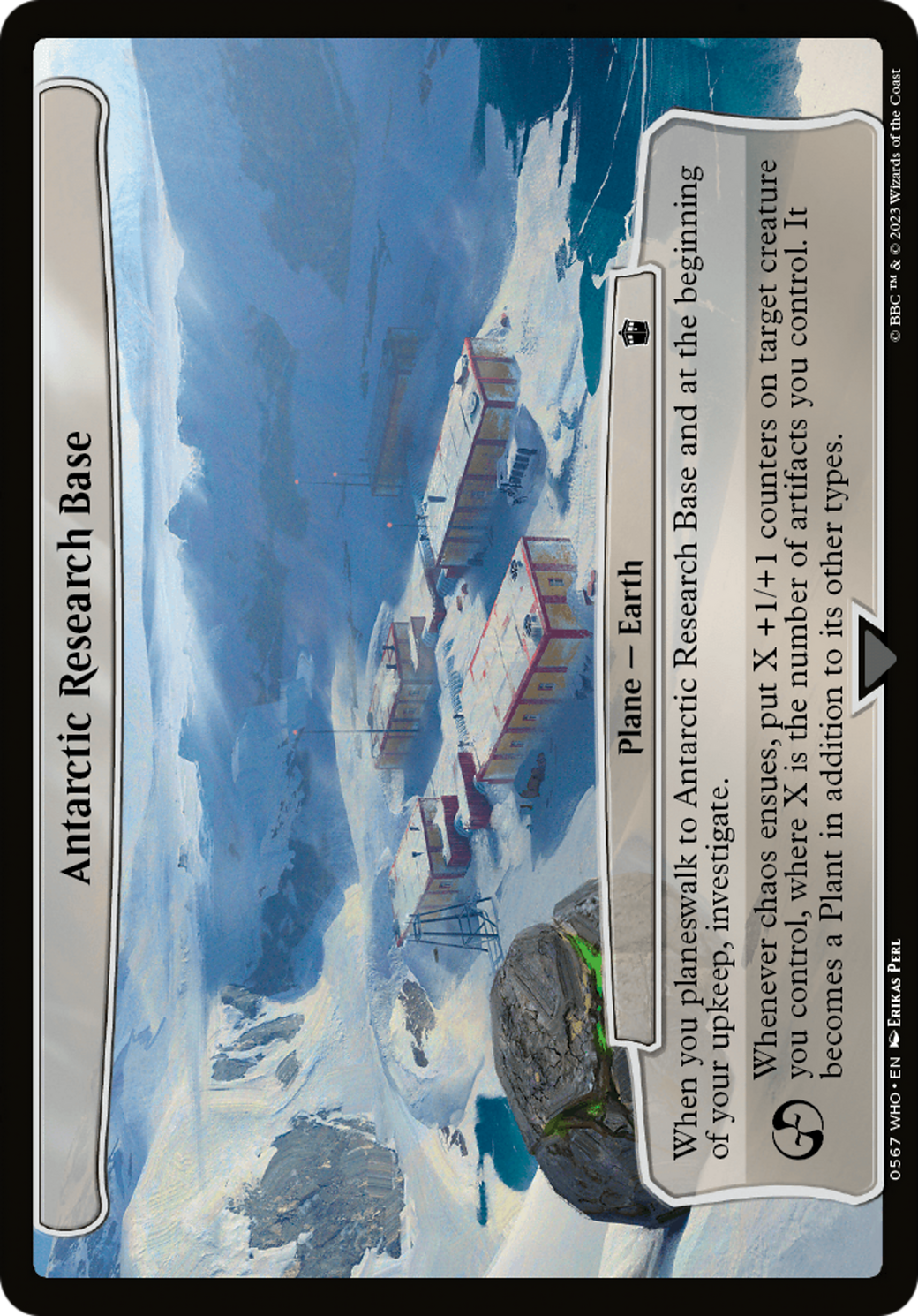 Antarctic Research Base [Planechase] | The CG Realm