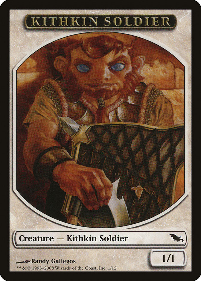 Kithkin Soldier Token [Shadowmoor Tokens] | The CG Realm