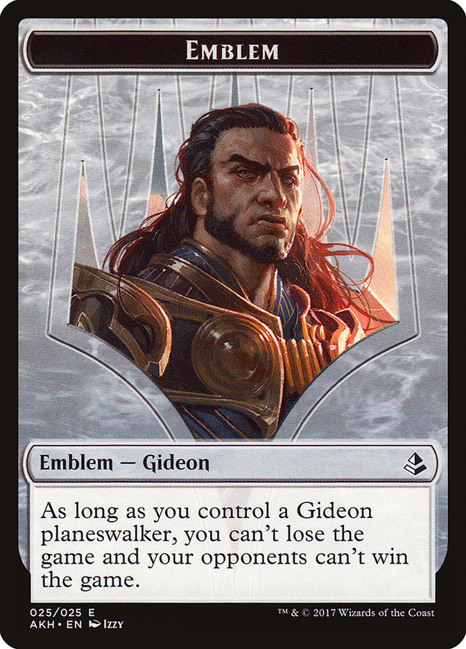 Gideon of the Trials Emblem [Amonkhet Tokens] | The CG Realm