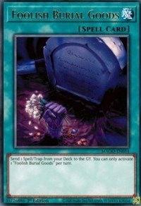 Foolish Burial Goods [MAGO-EN054] Rare | The CG Realm