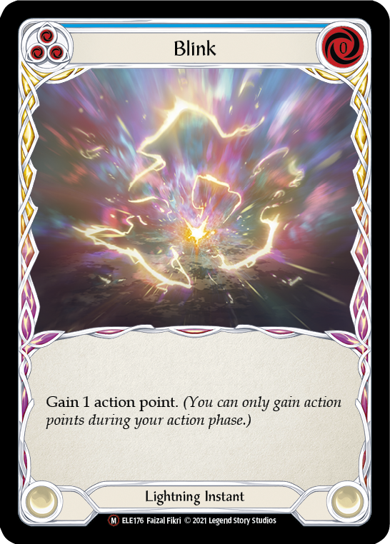 Blink [U-ELE176] (Tales of Aria Unlimited)  Unlimited Rainbow Foil | The CG Realm
