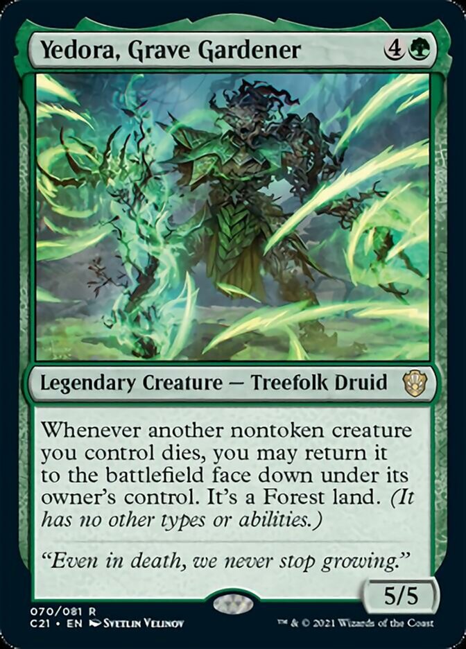 Yedora, Grave Gardener [Commander 2021] | The CG Realm