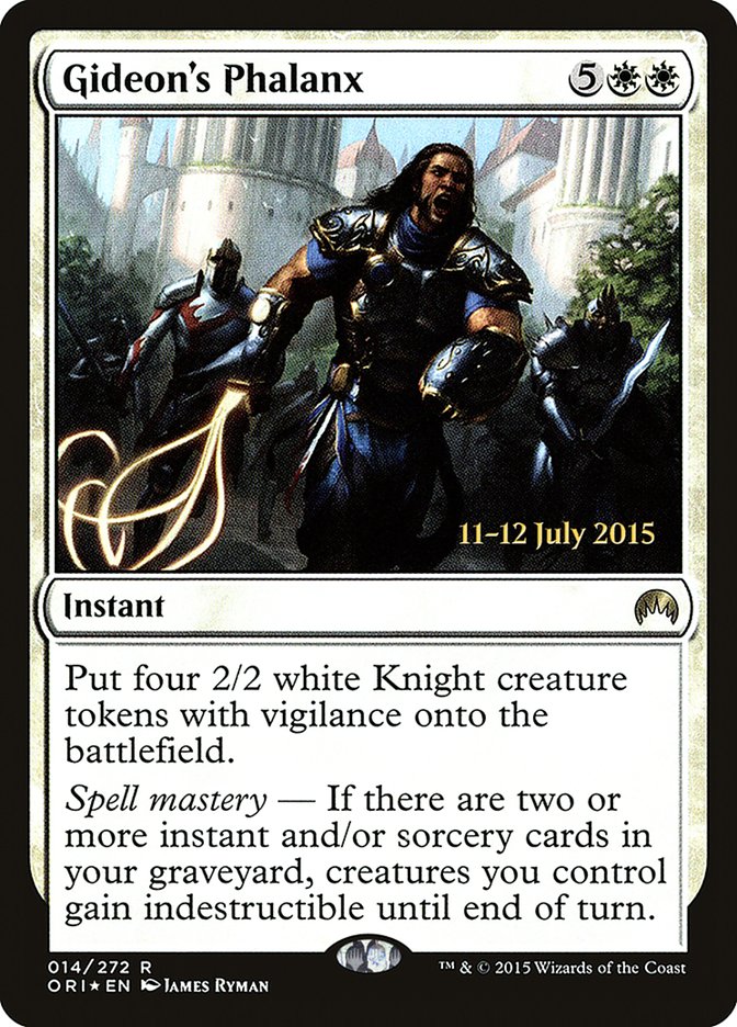 Gideon's Phalanx [Magic Origins Prerelease Promos] | The CG Realm