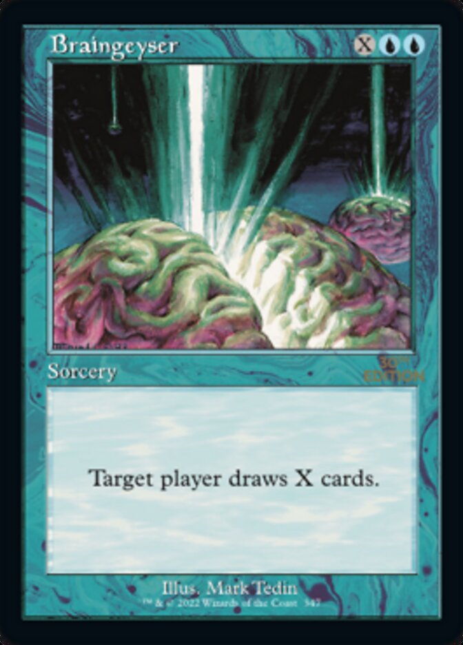 Braingeyser (Retro) [30th Anniversary Edition] | The CG Realm