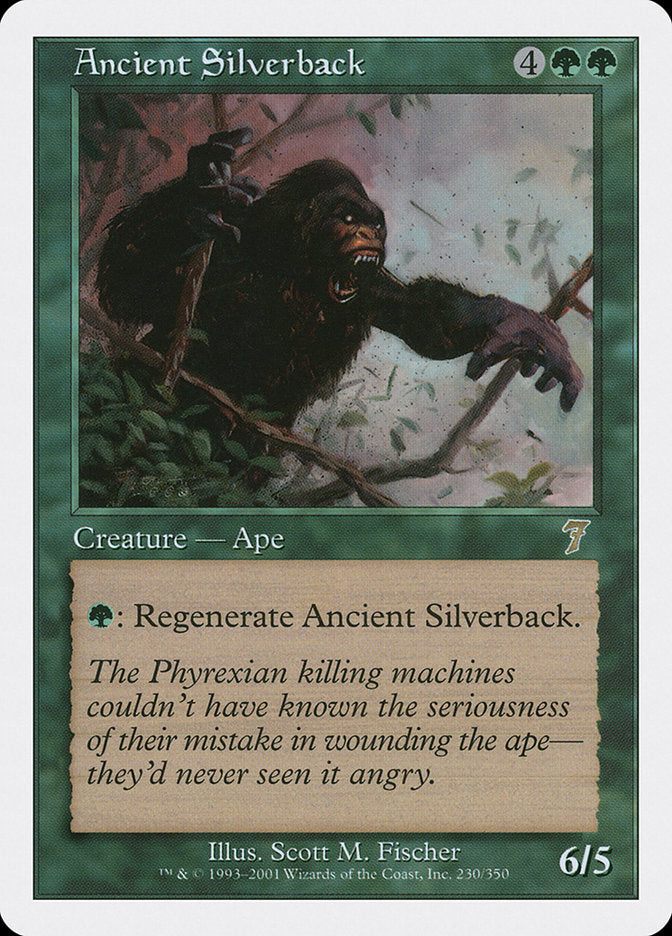Ancient Silverback [Seventh Edition] | The CG Realm