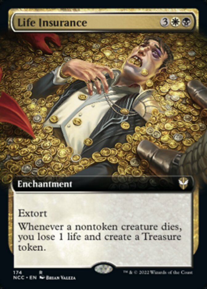 Life Insurance (Extended Art) [Streets of New Capenna Commander] | The CG Realm