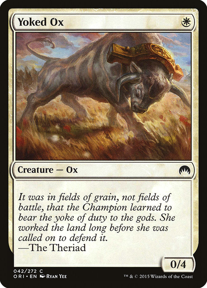 Yoked Ox [Magic Origins] | The CG Realm