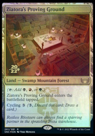 Ziatora's Proving Ground [Streets of New Capenna Prerelease Promos] | The CG Realm