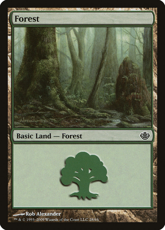 Forest (28) [Duel Decks: Garruk vs. Liliana] | The CG Realm