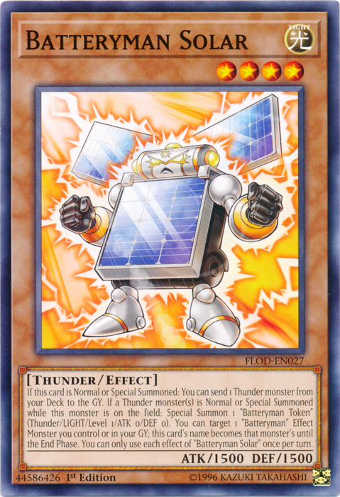 Batteryman Solar [FLOD-EN027] Common | The CG Realm
